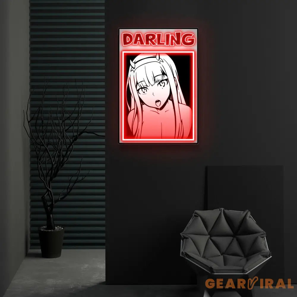 ’Darling’ Neon x Acrylic Artwork