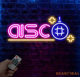 Disco Neon Sign Disco Neon Light Disco Sign Music Neon Sign Neon Sign Wall Decor Bar Decoration Neon Lights Business