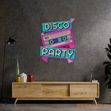 Disco Party Led Neon Acrylic Artwork