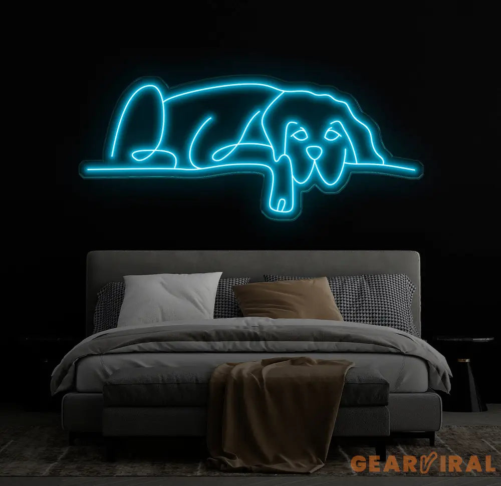 Dog Neon Sign Dog Led Sign Pet neon sign Animal Neon Dog Lover Gift Neon sign Nursery Dog Wall Art Dog Wall Decor