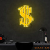 Dollar sign graffti Neon Sign x Acrylic Artwork