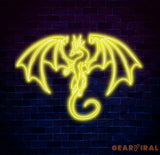 Dragon LED Neon Sign Color Changing Wall Art for Home Gaming Room or Office Perfect Neon Light for Fantasy Lovers and