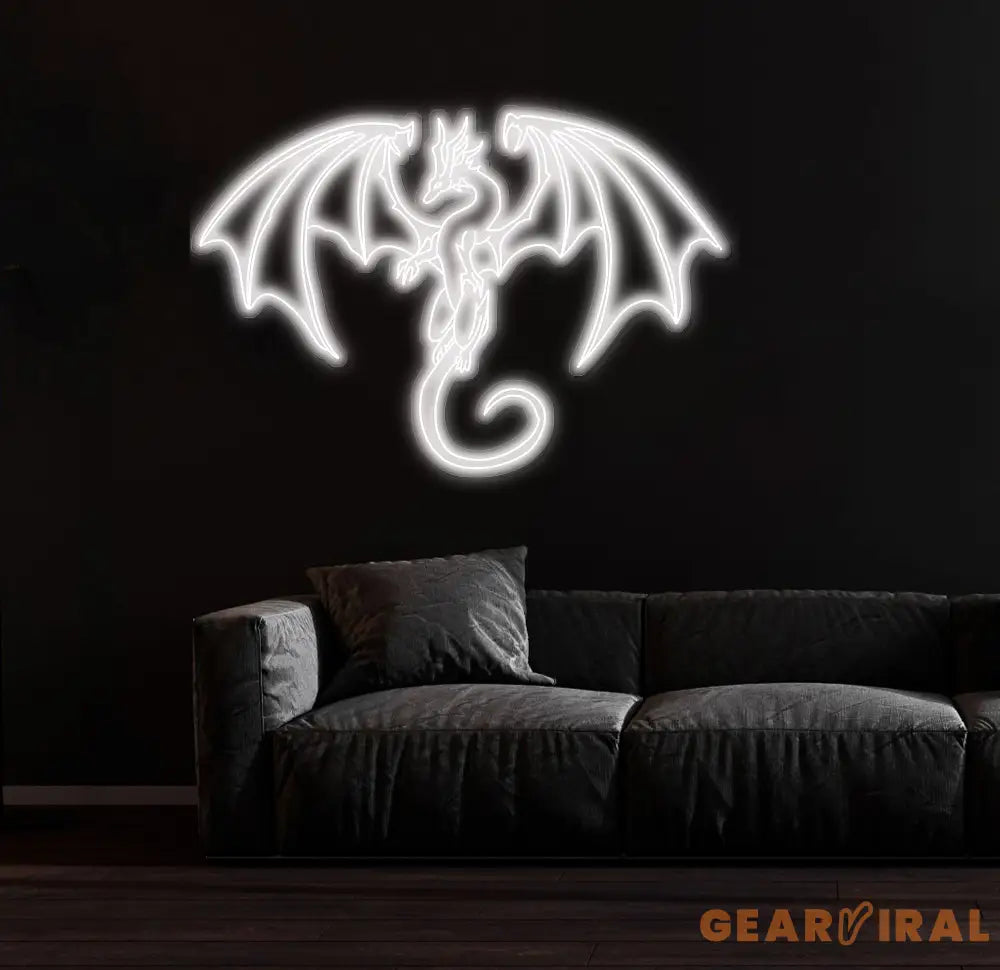 Dragon LED Neon Sign Color Changing Wall Art for Home Gaming Room or Office Perfect Neon Light for Fantasy Lovers and