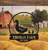 Duck Coop Sign - Duck Farm Sign - Custom Duck Sign - Duck Farmhouse Decor | GearViral