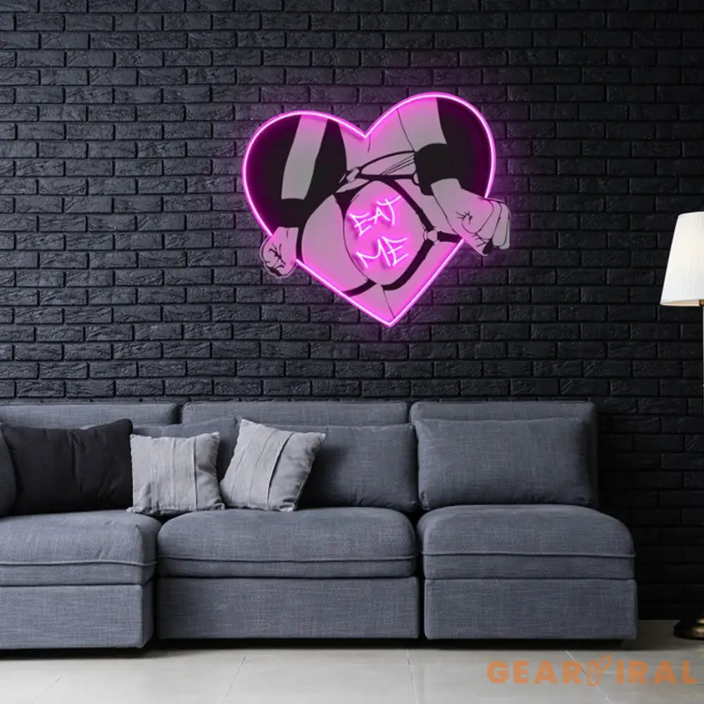 ’Eat Me’ Neon x Acrylic Artwork