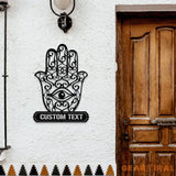 Evil Eye Metal LED Sign Eye Of Providence Wall Art Evil Eye Wall Sign Witchy Decor Occult Wall Art Living Room Metal