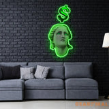 ’Eyes on The Prize’ Neon x Acrylic Artwork