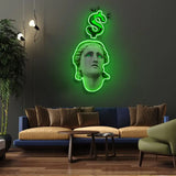 ’Eyes on The Prize’ Neon x Acrylic Artwork