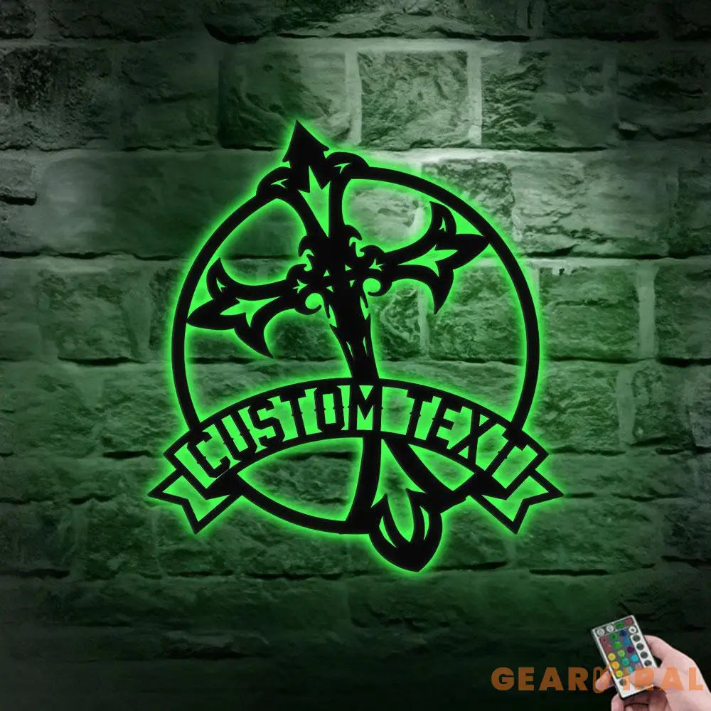 Faith Hope Love Metal Name Sign Personalized Split Letter Last Name Christian Sign Outdoor Door Hanger Housewarming