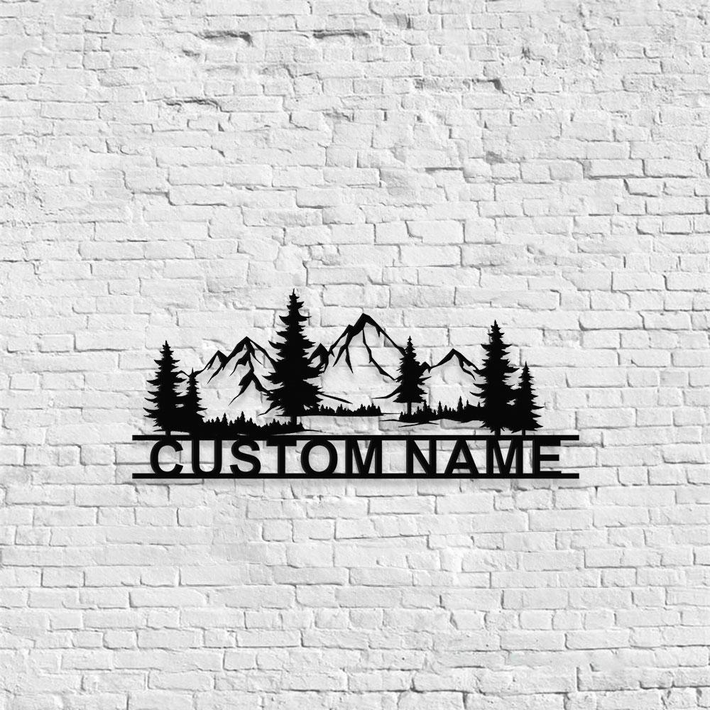 Family Fishing Hunting Lover Metal Sign, Personalized Family Name Led Metal Sign, Outdoor Door Decor, Address Wall Art, Housewarming Gifts