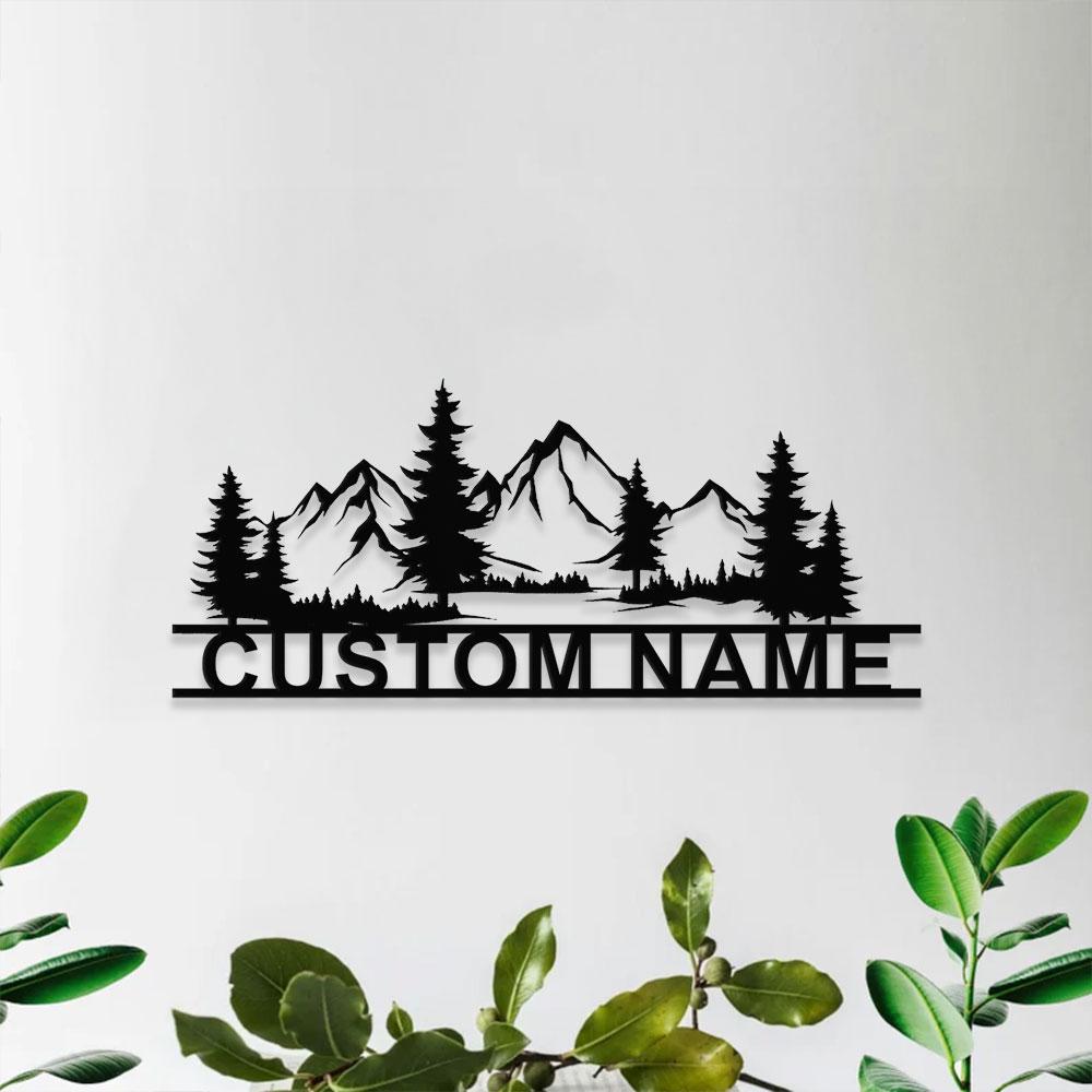 Family Fishing Hunting Lover Metal Sign, Personalized Family Name Led Metal Sign, Outdoor Door Decor, Address Wall Art, Housewarming Gifts