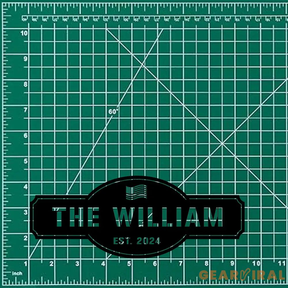 Family Name Metal Sign Name Sign Personalized Split Letter Last Name Family Name Wall Sign,Outdoor Door Monogram Family