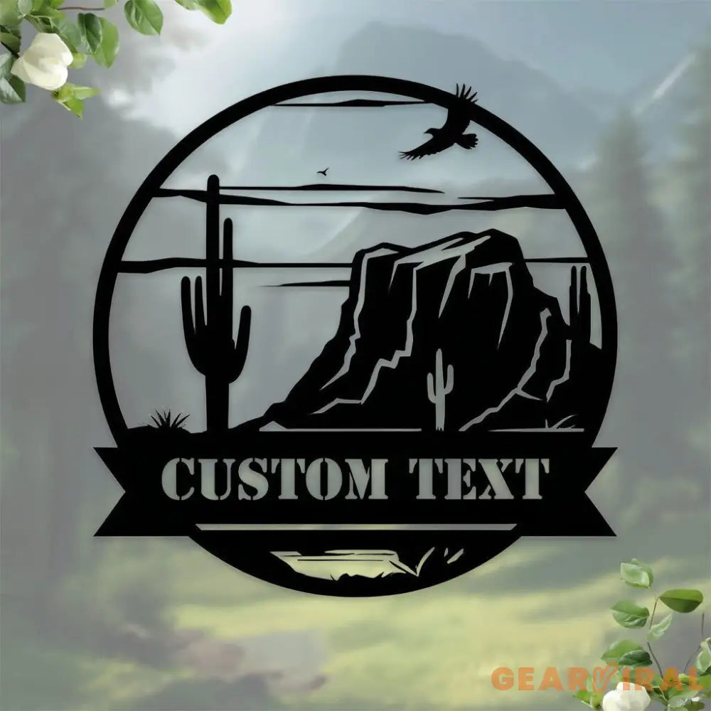 Family Name Mountain Metal Sign - Custom Family Name Sign Personalized Metal Sign Wall Decor Metal Wall Art Wall Sign