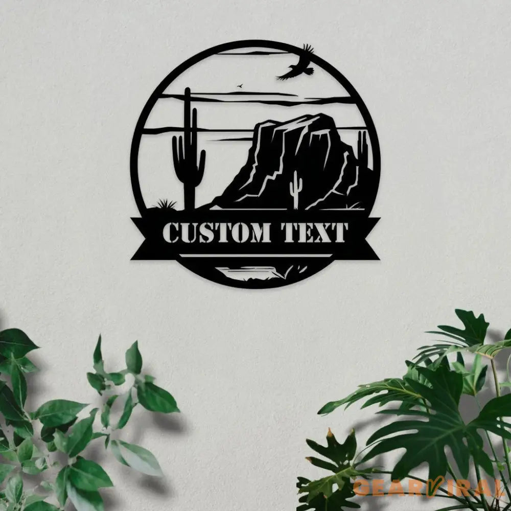 Family Name Mountain Metal Sign - Custom Family Name Sign Personalized Metal Sign Wall Decor Metal Wall Art Wall Sign