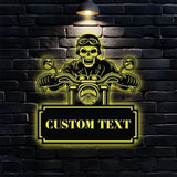 Family Name Rough Ride Metal House Sign Vertical Metal Sign Minimal Sign Ride Wall sign Family Ride Sign Housewarming