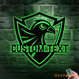 Family Name USA Metal Wall Sign Patriotic Wall Art Minimal Patriotic Sign Home Patriotic Sign Housewarming Gift