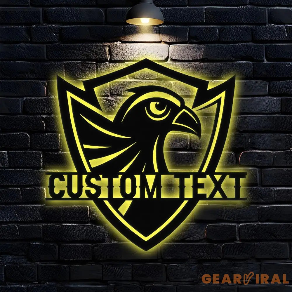 Family Name USA Metal Wall Sign Patriotic Wall Art Minimal Patriotic Sign Home Patriotic Sign Housewarming Gift