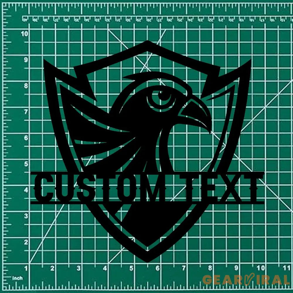 Family Name USA Metal Wall Sign Patriotic Wall Art Minimal Patriotic Sign Home Patriotic Sign Housewarming Gift