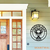 Family Tree Haloween Name Metal Sign with LED Lights Family Name Metal Sign Family Wall Decor Personalized Wall Art