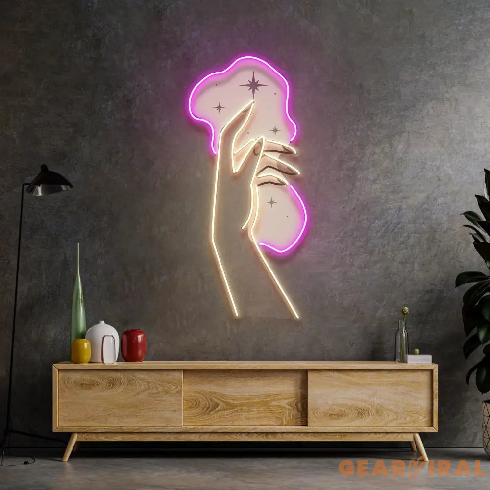 Fancy New Nails LED Neon Sign Light Pop Art