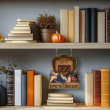 Fantasy Book Tracker Sign, Epic Reading Counter, Dragon Castle Decor, Custom Name Library Sign, Fantasy Book Lover Gift