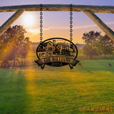 Farm House Sign Barn Sign Custom Farm Sign Farm Name Sign Personalized Metal Farm Sign Farm Signs Metal Custom Farm