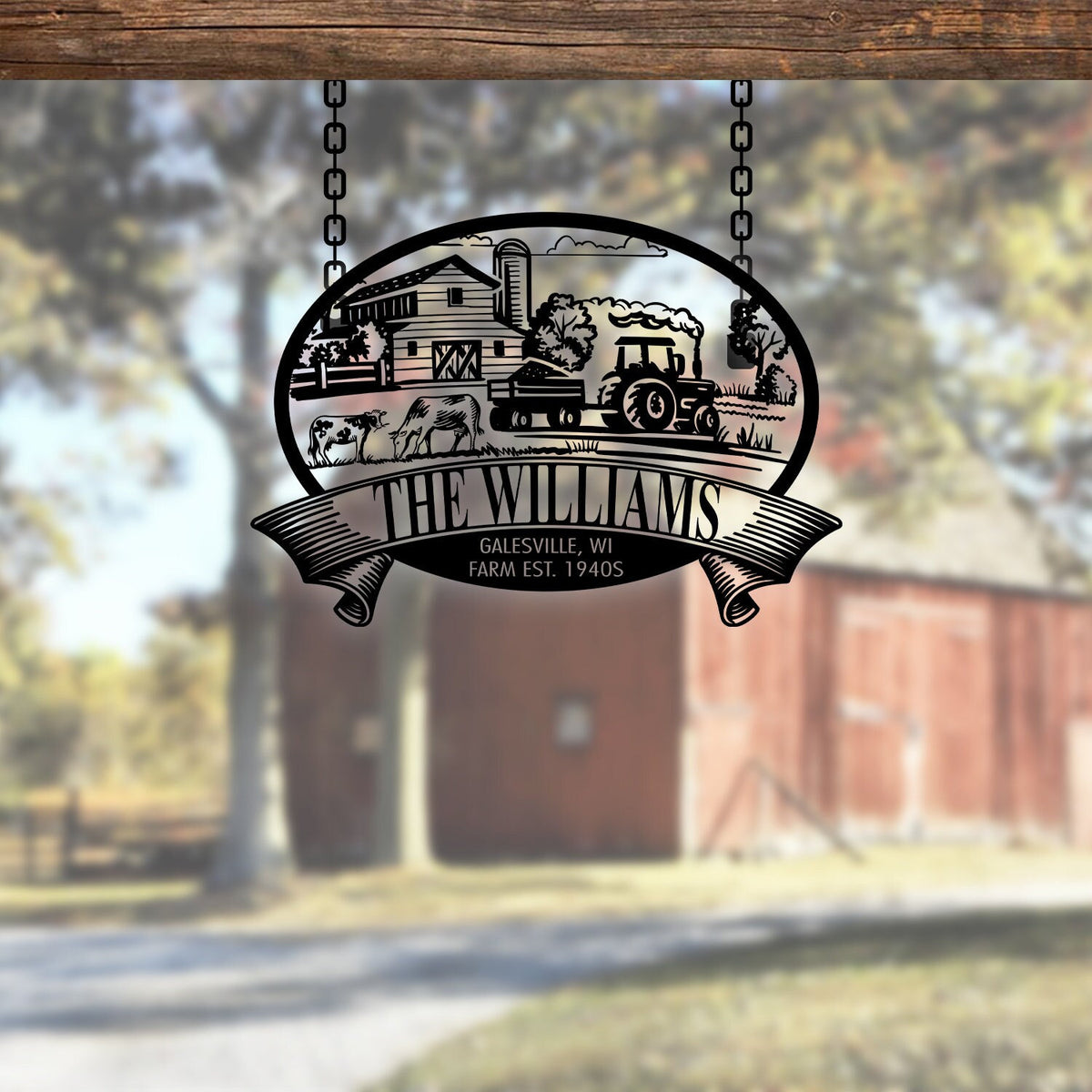 Farm House Sign, Barn Sign, Custom Farm Sign, Farm Name Sign, Personalized Metal Farm Sign, Farm Signs Metal, Custom Farm Signs Metal