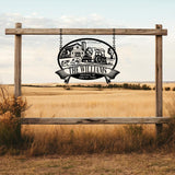 Farm House Sign, Barn Sign, Custom Farm Sign, Farm Name Sign, Personalized Metal Farm Sign, Farm Signs Metal, Custom Farm Signs Metal