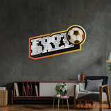Football LED Neon Sign Light Pop Art