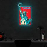 "Freedom" Neon x Acrylic Artwork