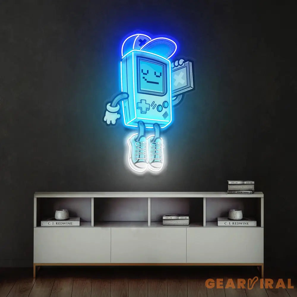 Gameboy Led Neon Acrylic Artwork
