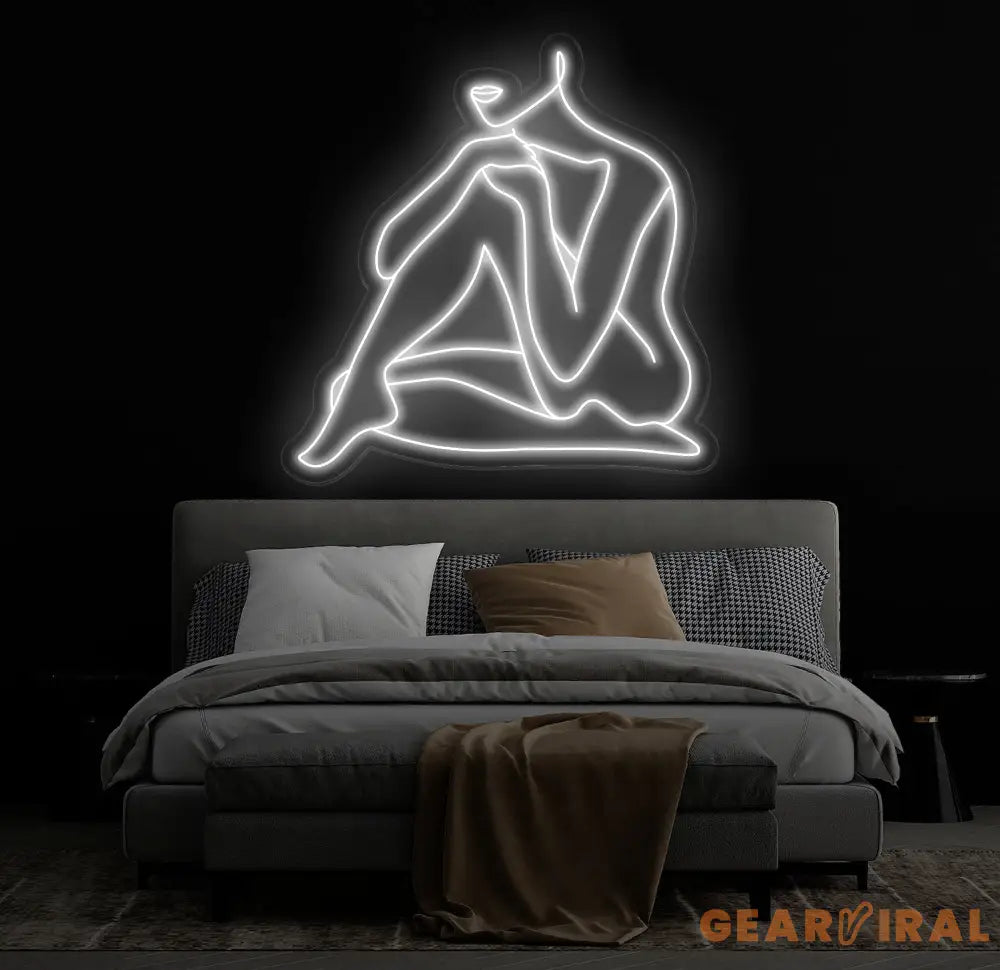 Girl Neon Sign Girl Body Neon Sign Woman Neon Sign Lady Neon Sign Woman Body Neon Sign Woman Body Wall Art Neon Sign