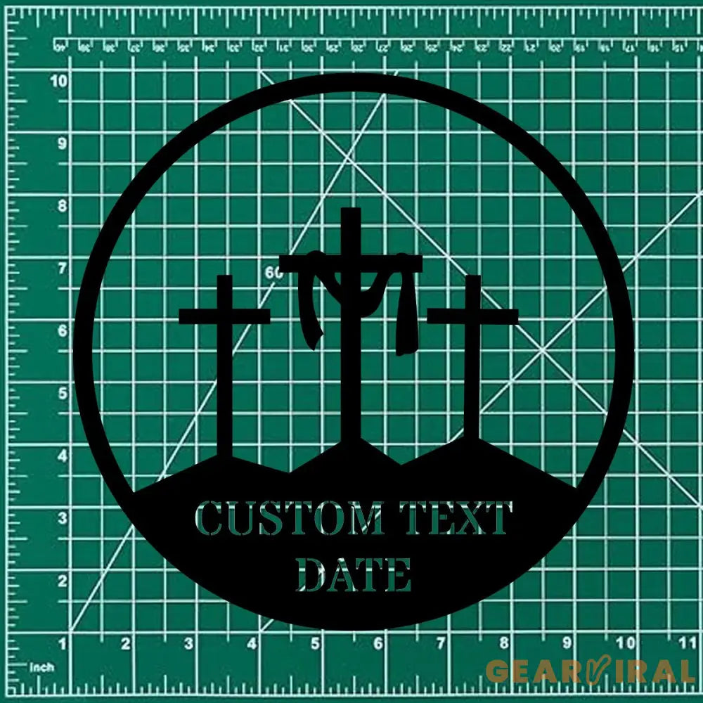 God Bless Our Family Est Metal Name Sign Personalized Split Letter Last Name Christian Sign Outdoor Door Hanger