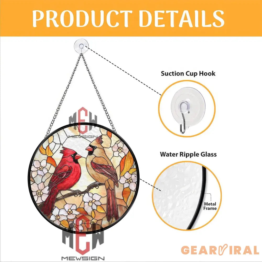 Golden Retriever Stained Glass Suncatcher Dog Lover Window Hanging Pet Memorial Glass Art Golden Dog Decor Animal Gift