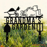 Grandma’s Garden Sign Nana Garden Stake Metal Garden Tools Outdoor Garden Decor Grandma Mom Mother’s Day Gift Gardener