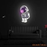 Gum in space Neon Sign x Acrylic Artwork