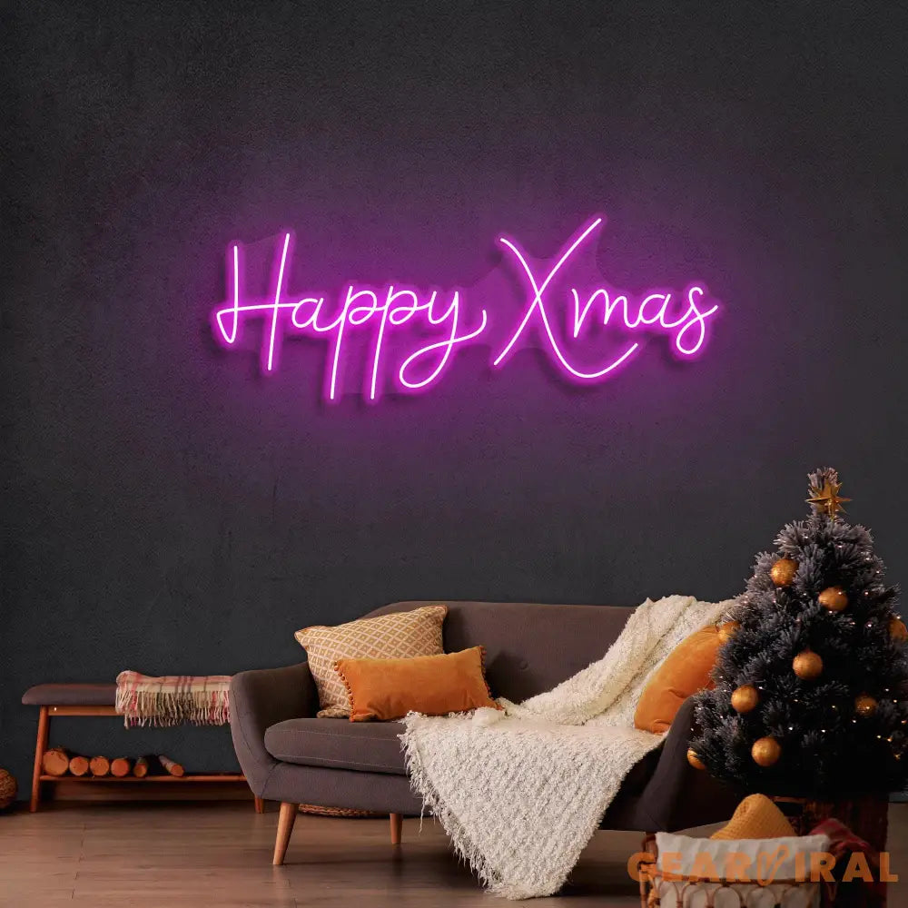 Happy Xmas Neon Sign