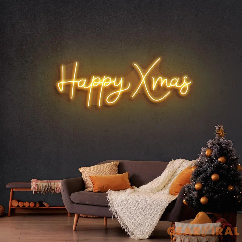 Happy Xmas Neon Sign