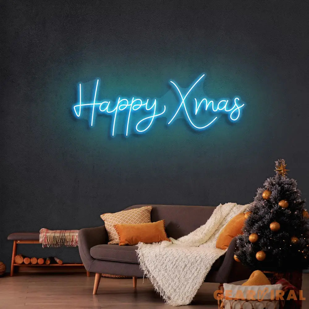Happy Xmas Neon Sign