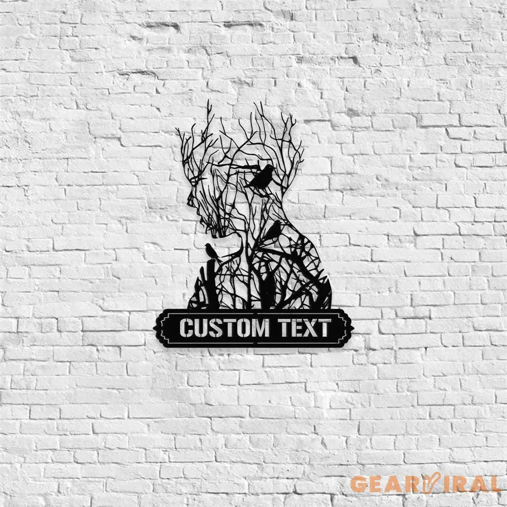 Healing Tree metal wall art Tree symbol wall decor Tree Metal LED sign Family Name Sign Tree Wall art Living Room Sign