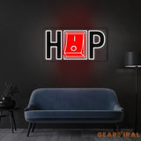 HIPHOP Neon Sign x Acrylic Artwork