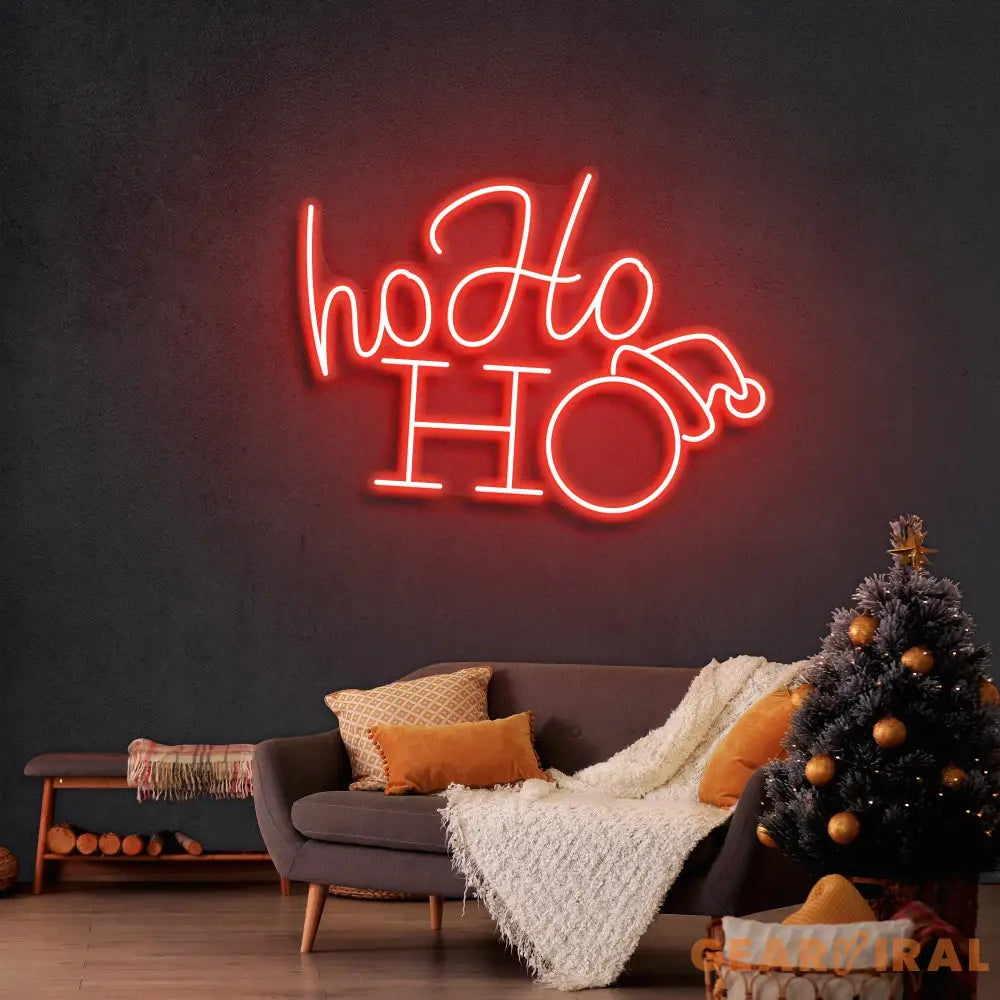 HoHoHo Xmas Neon Sign