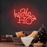 HoHoHo Xmas Neon Sign