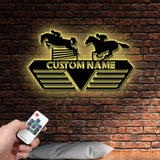 Horse Custom Name Medal Hanger Monogram Personalized Horse Riding Medal Holder Display Rack,Kids Room Sports Decor