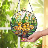 Horse Stained Glass Suncatcher Equestrian Window Hanging Horse Lover Gift Ranch Decor Farmhouse Wall Art Gift for Rider