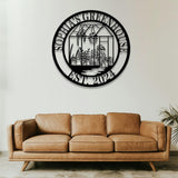 Custom Metal Garden Decor - Personalized Greenhouse Sign, Gardener Name Sign, Yard Sign Decor, Ideal Gardening Gift