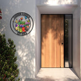 Custom Name Garden Tools Sign, Custom Metal Hanging Garden Plaque, Personalized Metal Gardening Present, Gardener Name Sign, Yard Decor