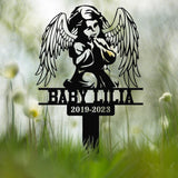 Custom Baby Loss Memorial Stake, Personalized Garden Memorial, Memorial Plaque, Cemetery Stake, Remembrance Gift, Baby Loss Gift