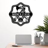 Personalized Sewing Metal Sign, Custom Quilting Sign For Sewing Room Decor, Sewing Machine With Flower Sign, Craft Room Sign, Gift for Mom