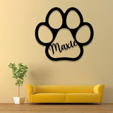 Pet Name Metal Sign, Custom Dog Wall Sign, Dog House Name Plaque, Pet DÃ©cor, Personalized Dog Name Sign, Kennel Nameplate